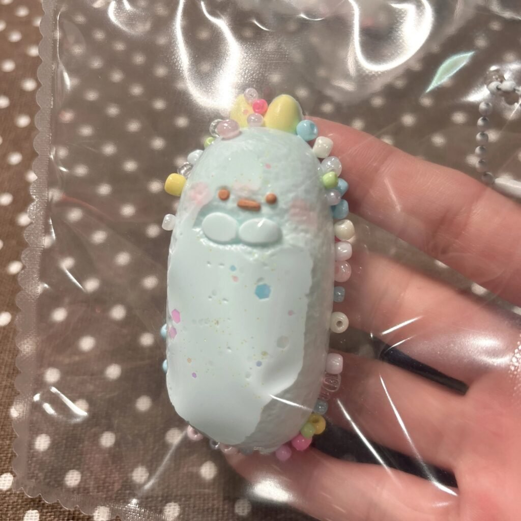 336078 Good Cat Morning Fried Shrimp (Cream Paste Clay Texture Series) / 咕德猫宁捏 炸虾（乳膏泥触感系列）