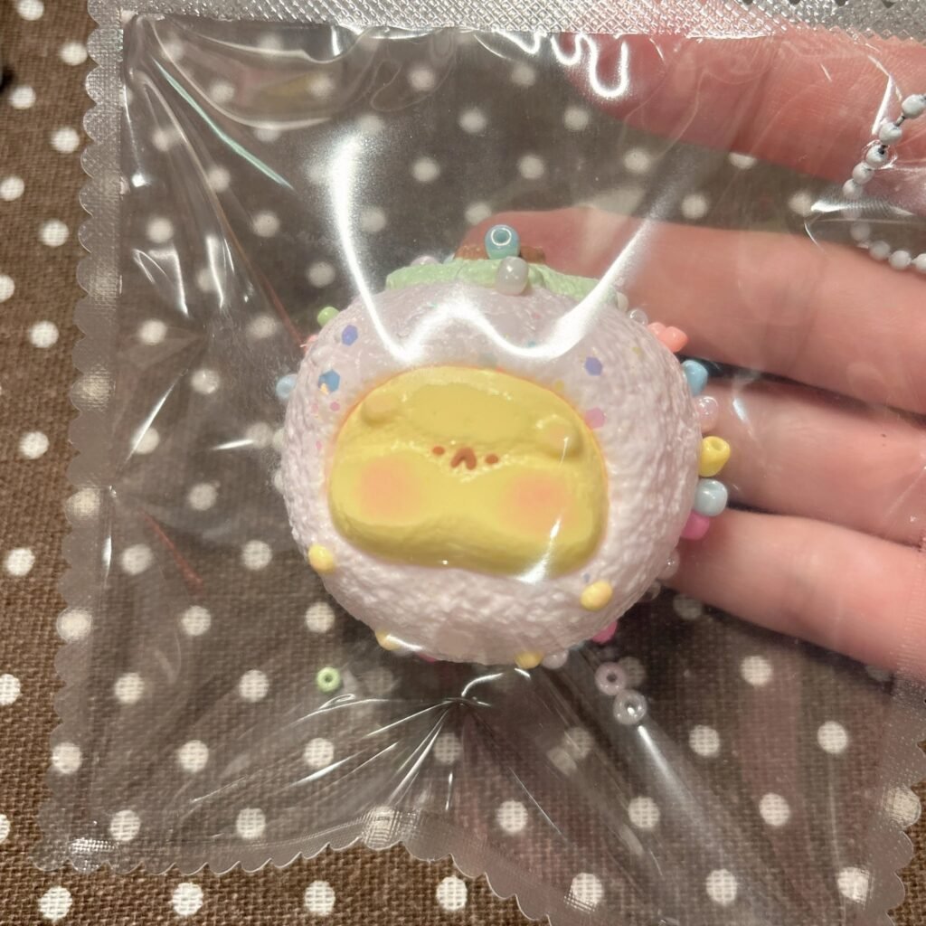 336084 Good Cat Morning Hamster Strawberry 2 (Cream Paste Clay Texture Series) / 咕德猫宁捏 鼠鼠草莓2（乳膏泥触感系列）
