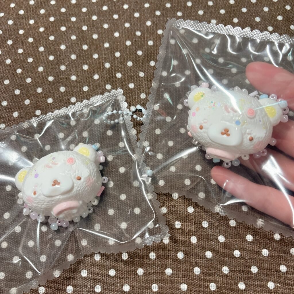 336090 Good Cat Morning Cute Bear - Random (Cream Paste Clay Texture Series) / 咕德猫宁捏 可爱小熊(随机)(乳膏泥触感系列)