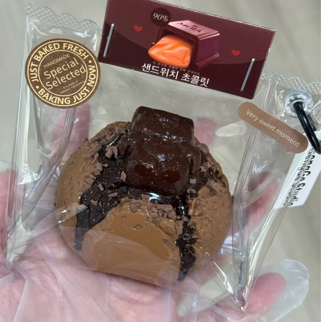 154050 GengGe Studio Scone Bear - Chocolate / GengGe Studio 司康小熊（巧克力）