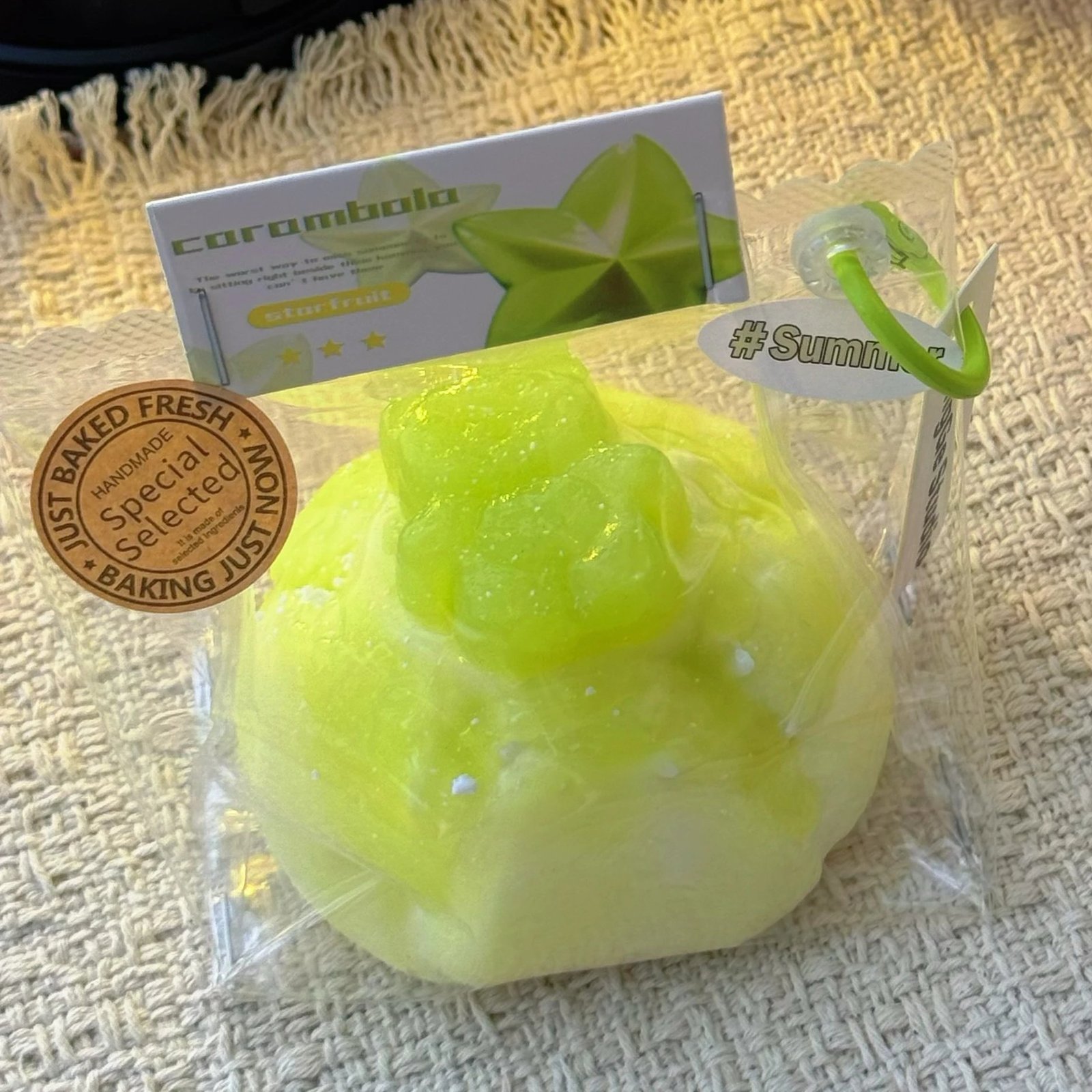154052 GengGe Studio Scone Bear - Starfruit / GengGe Studio 司康小熊(杨桃)