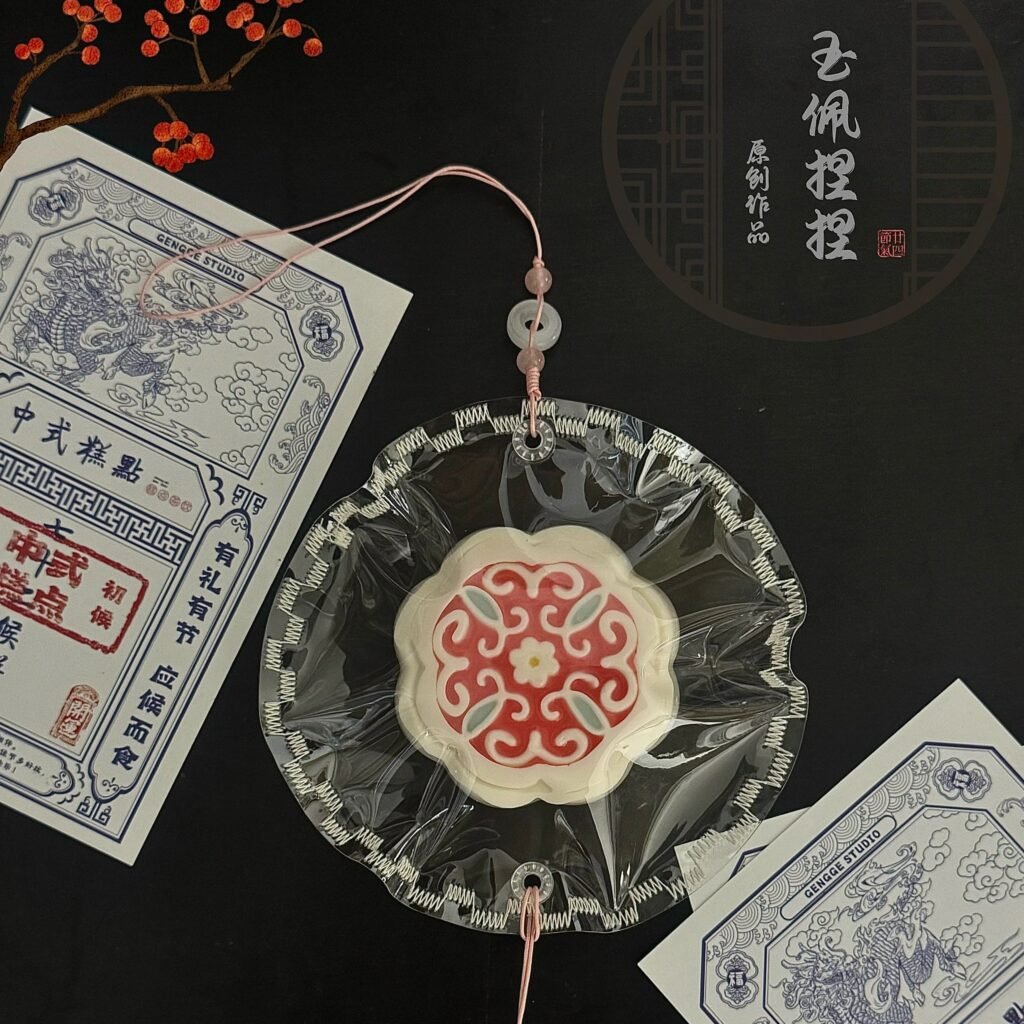 154084 GengGe Studio Dressing Case Ornament (Thick Cream Clay Texture Series) / GengGe Studio 妆匣（厚奶油泥触感系列）