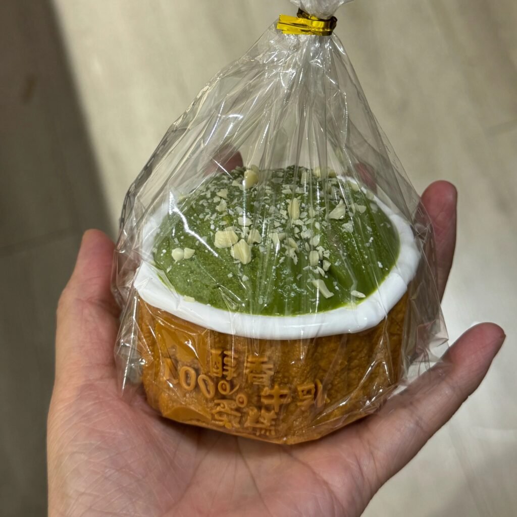 154095 GengGe Studio Pure Milk Bread - Matcha (Thick Cream Clay Texture Series) / GengGe Studio 100%牛乳面包（抹茶）（厚奶油泥触感系列）
