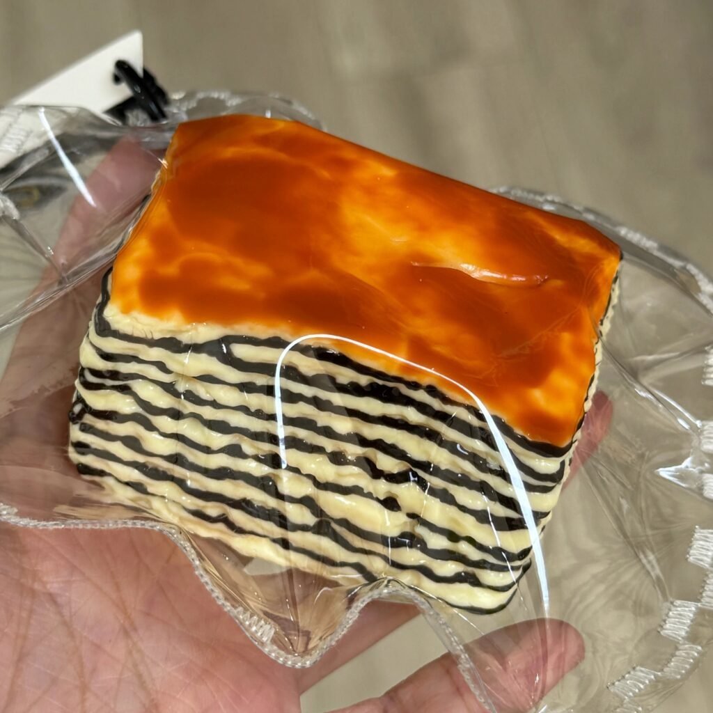 154119 GengGe Studio Mille-Feuille Pastry - Chocolate (Thick Cream Clay Texture Series) / GengGe Studio 千层酥饼（巧克力）（厚奶油泥触感系列）