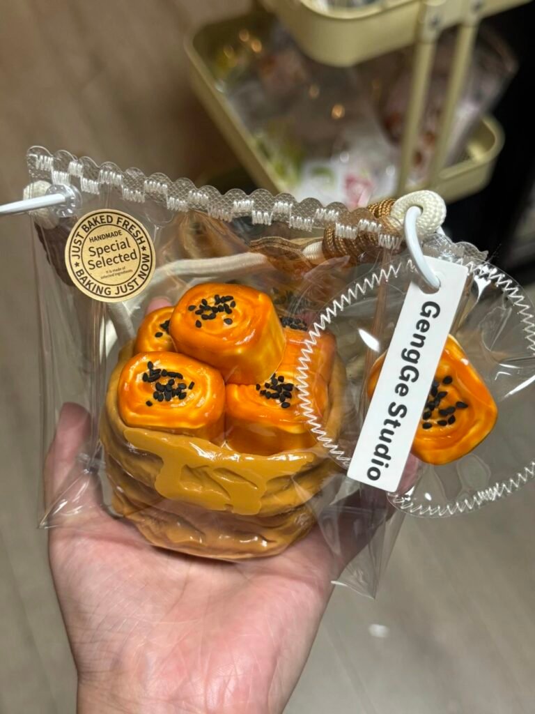 154133 GengGe Studio Bag of Mini Cream Bread (Thick Cream Clay Texture Series) / GengGe Studio 奶油小面包（厚奶油泥触感系列）
