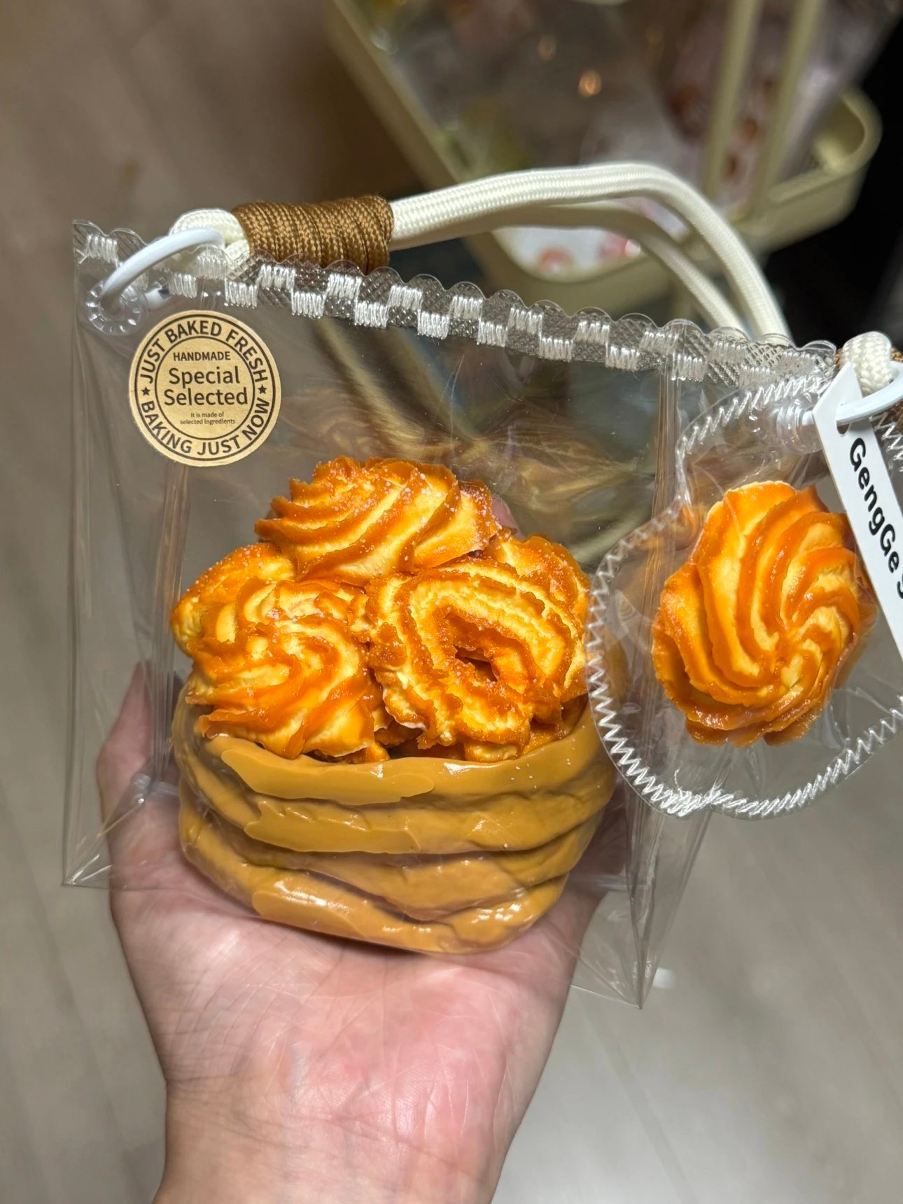 154134 GengGe Studio Bag of Cookies (Thick Cream Clay Texture Series) / GengGe Studio 曲奇(厚奶油泥触感系列)