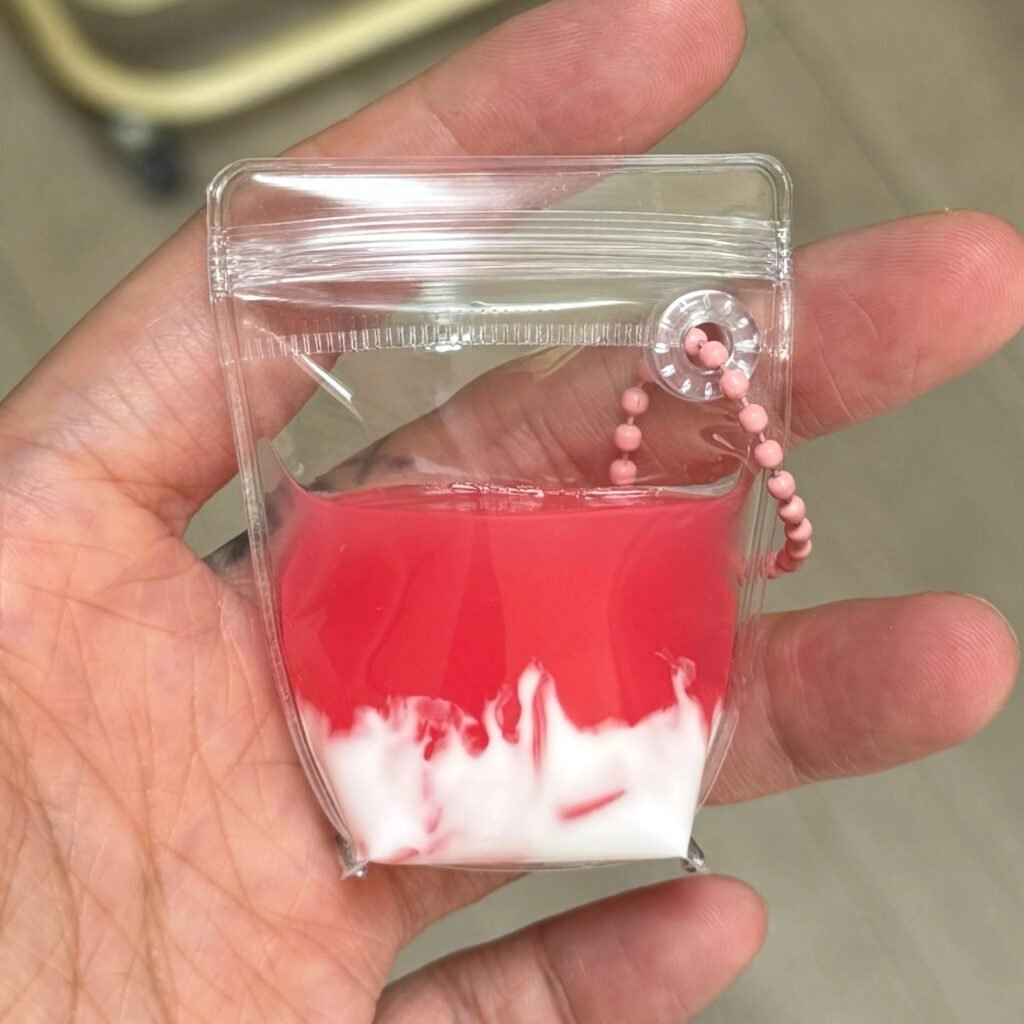 154180 GengGe Studio Summer Drink - Watermelon Coconut - Mini (Thick Cream Clay Texture Series) / GengGe Studio 夏季饮料(西瓜椰椰迷你款)(厚奶油泥触感系列)