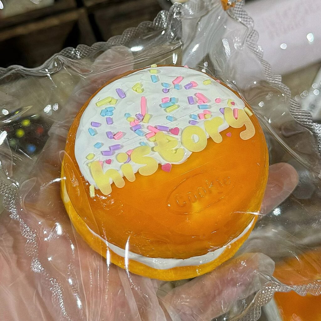 154215 GengGe Studio Cream Pastry - Cream Sprinkles (Thick Cream Clay Texture Series) / GengGe Studio 奶油酥饼(奶油糖针)(厚奶油泥触感系列)