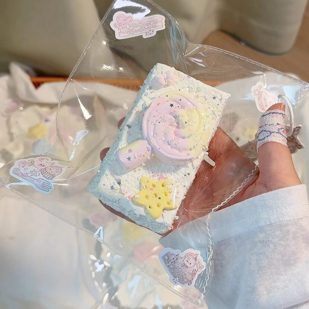 459005 Gulico Candy Long Toast (Face Cream Clay Texture Series) / 古力果Gulico 糖果长吐司（面霜泥触感系列）