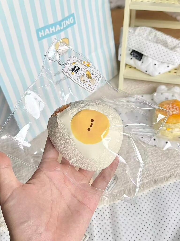 278047 Haha Jing Nienie Second Shop Egg (Thin Cream Texture Series) / 哈哈静捏捏二店 鸡蛋（稀奶油触感系列）
