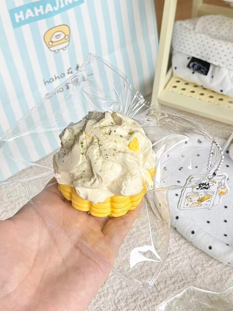 278048 Haha Jing Nienie Second Shop Corn Ice Cream (Thin Cream Texture Series) / 哈哈静捏捏二店 玉米冰淇淋（稀奶油触感系列）