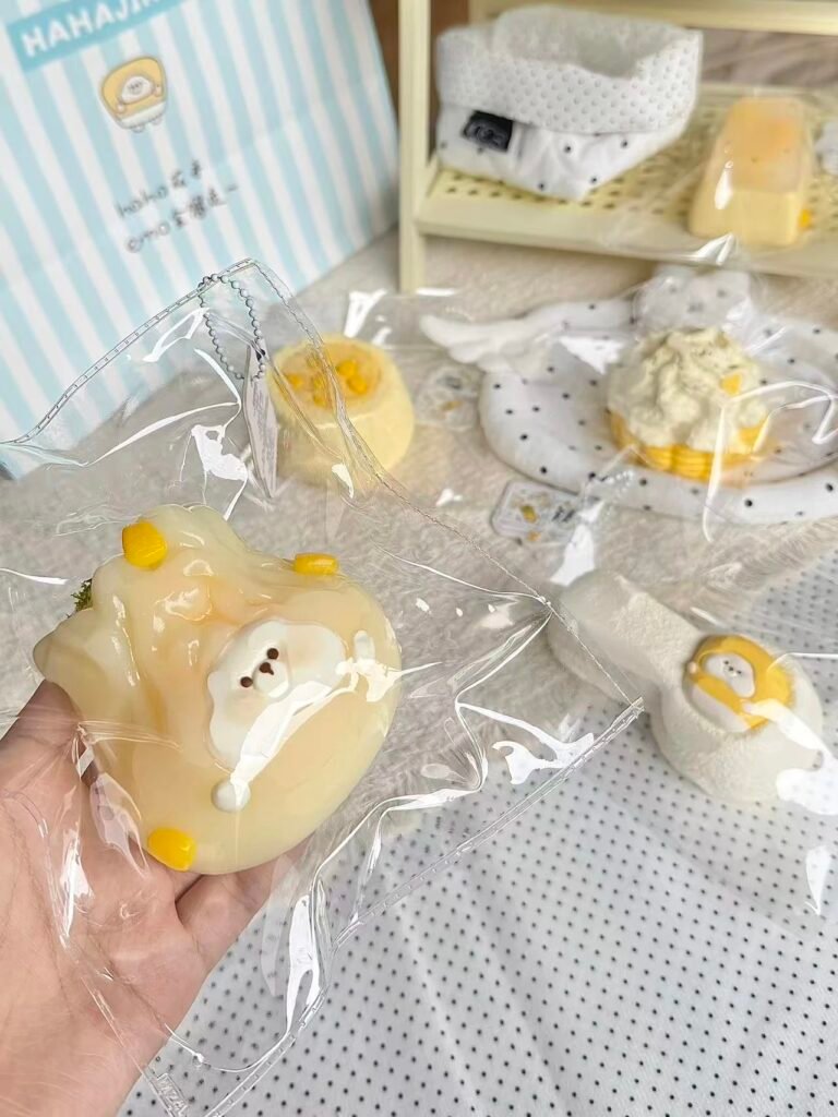278052 Haha Jing Nienie Second Shop Bear Corn Shumai (Light Cream Texture Series) / 哈哈静捏捏二店 小熊玉米烧卖（轻奶油触感系列）