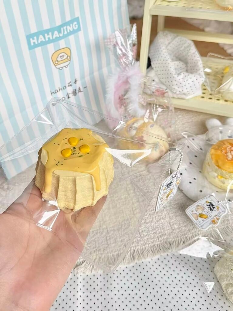 278072 Haha Jing Nienie Second Shop Corn Soup Pudding (Cheese Clay Texture Series) / 哈哈静捏捏二店 玉米浓汤布丁（奶酪泥触感系列）