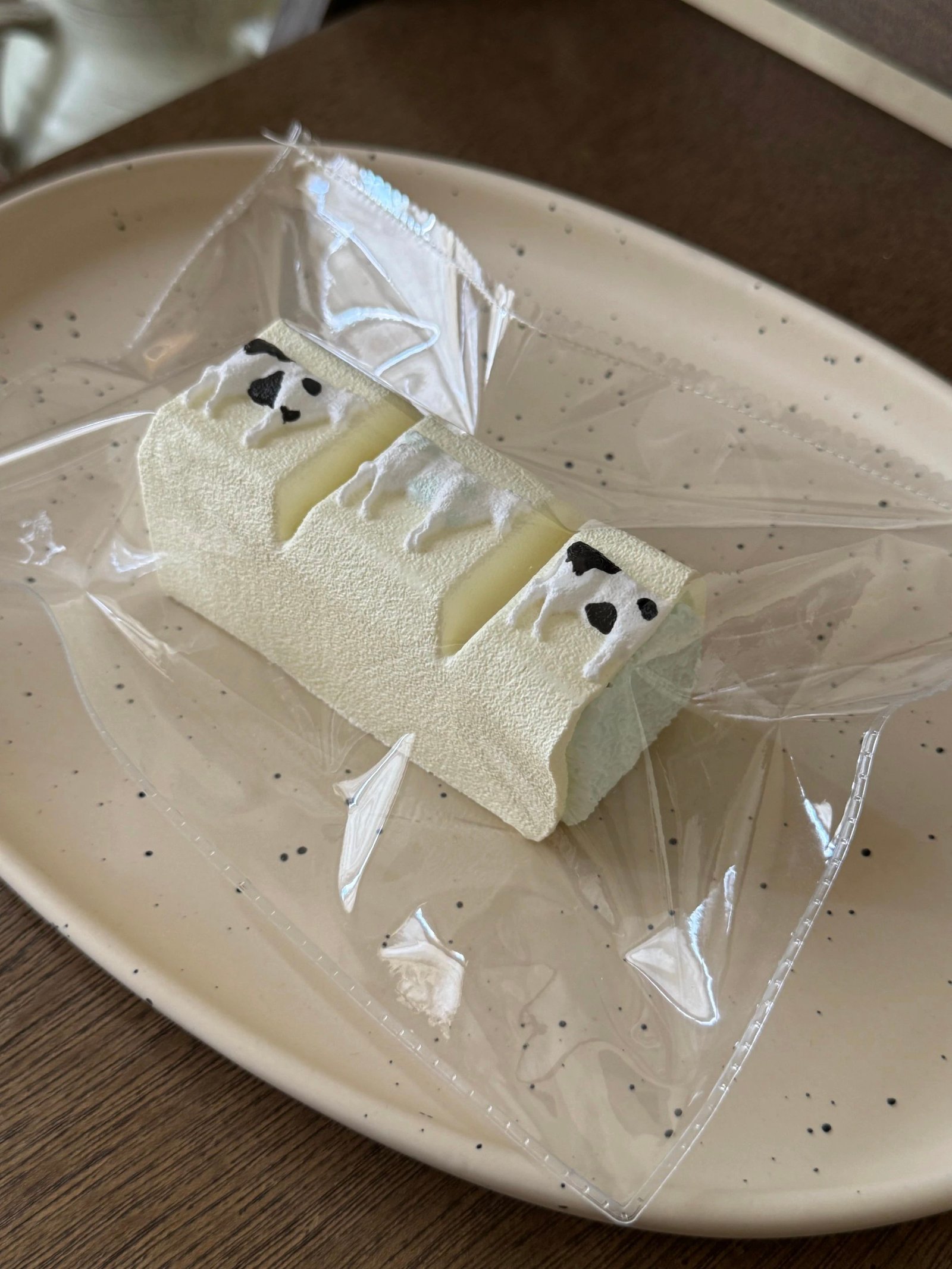 347009 Happy Hamburger Mint Chocolate Cow Bar (Soft Clay Texture Series) / 开心汉堡包 薄巧奶牛棒(软黏土触感系列)