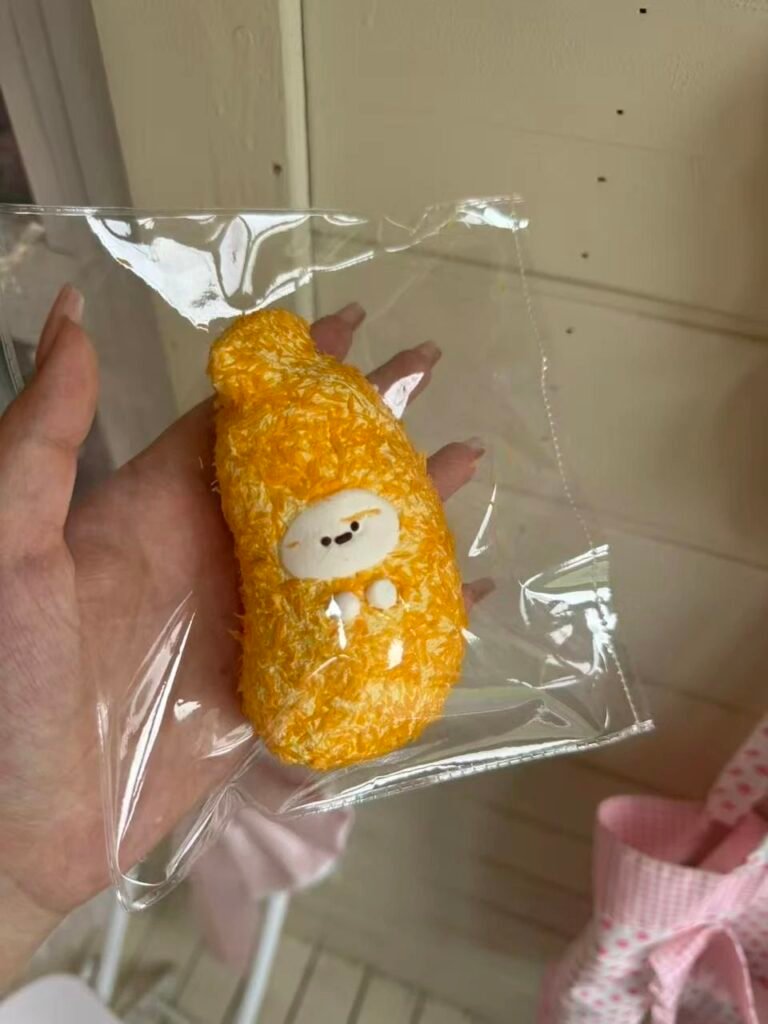 347014 Happy Hamburger Fried Banana (Soft Clay Texture Series) / 开心汉堡包 香蕉炸炸（软黏土触感系列）