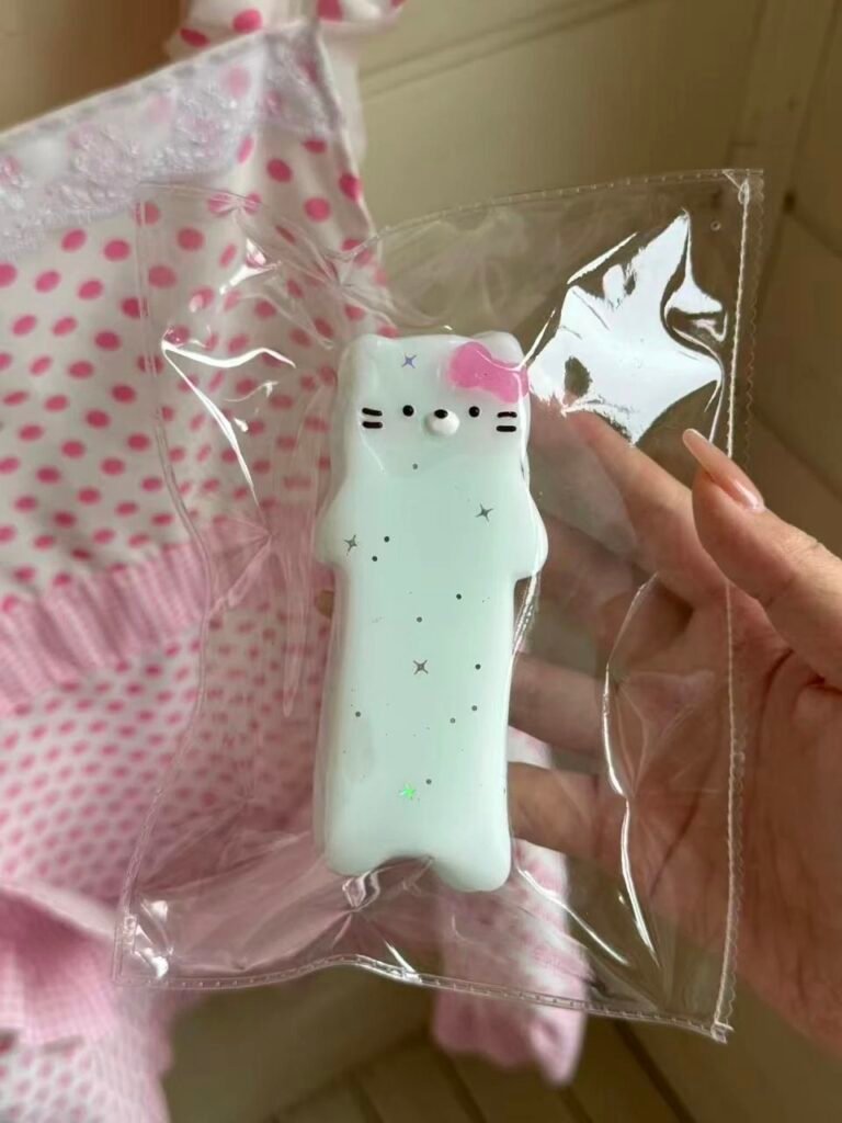 347029 Happy Hamburger Xiaomei Cat Bar (Soft Clay Texture Series) / 开心汉堡包 小美猫条(软黏土触感系列)