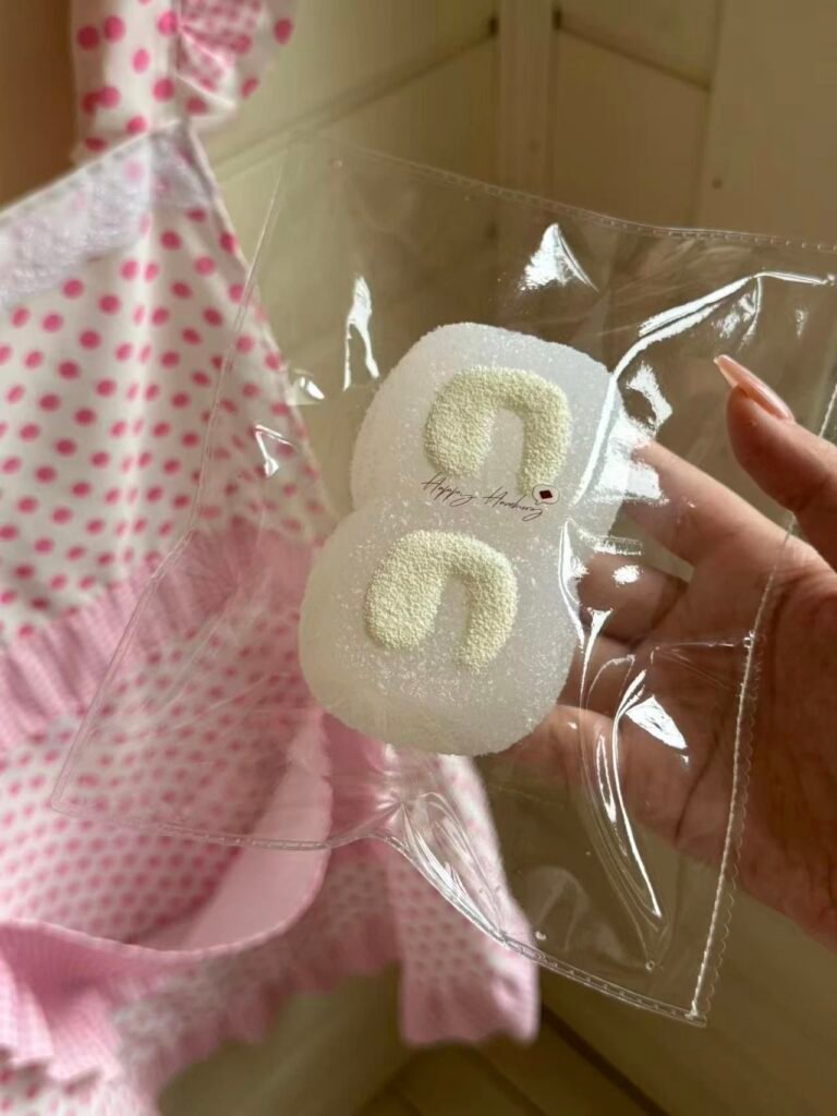 347037 Happy Hamburger Snow Skin Coconut Roll (Soft Clay Texture Series) / 开心汉堡包 冰皮椰子卷（软黏土触感系列）