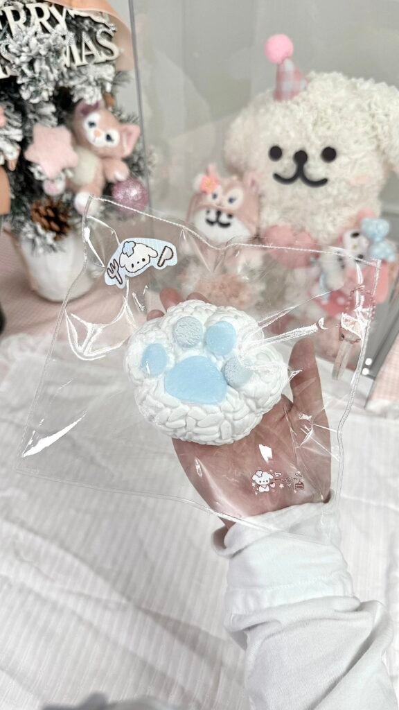 523004 Hunini Glacier Cat Paw (Baked Milk Clay Texture Series) / hunini 冰川猫爪（烤奶泥触感系列）