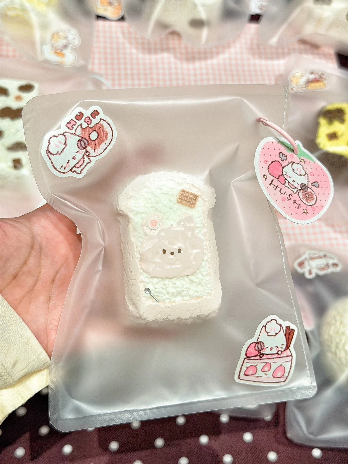 538010 Hush Big-Faced Bear Long Bread / HUSH 大脸熊长面包