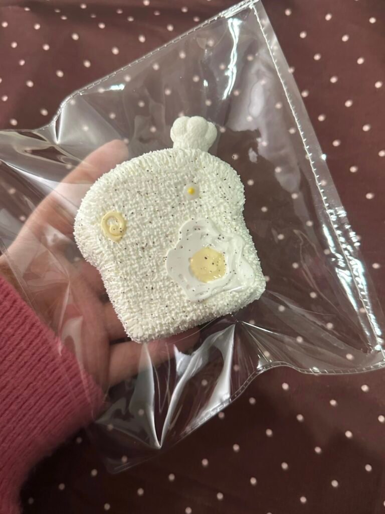261022 Haowan Nie Egg Double-Layer Toast (Wet Cheese Clay Texture Series) / 好丸捏 鸡蛋双层吐司（湿酪泥触感系列）