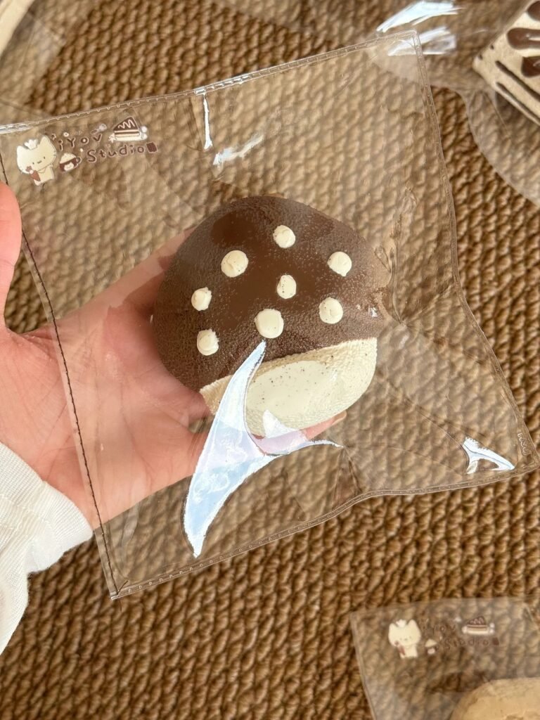 467000 IYov Cream Mushroom (Glutinous Cream Clay Texture Series) / iYov捏捏 奶油蘑菇（糯奶油触感系列）