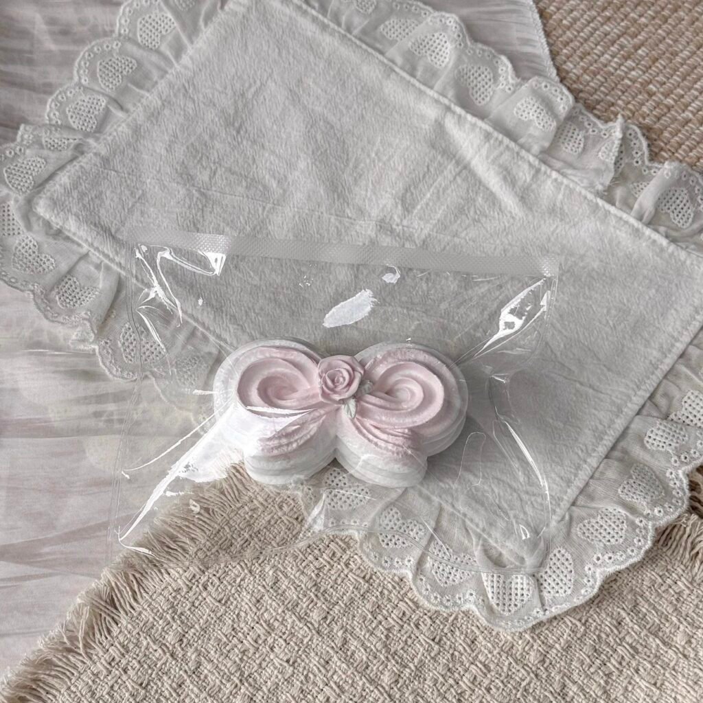 289022 Jenny Studio Bow Cookie (Cotton Soft Clay Texture Series) / Jenny studio 蝴蝶结曲奇(绵绵泥触感系列)