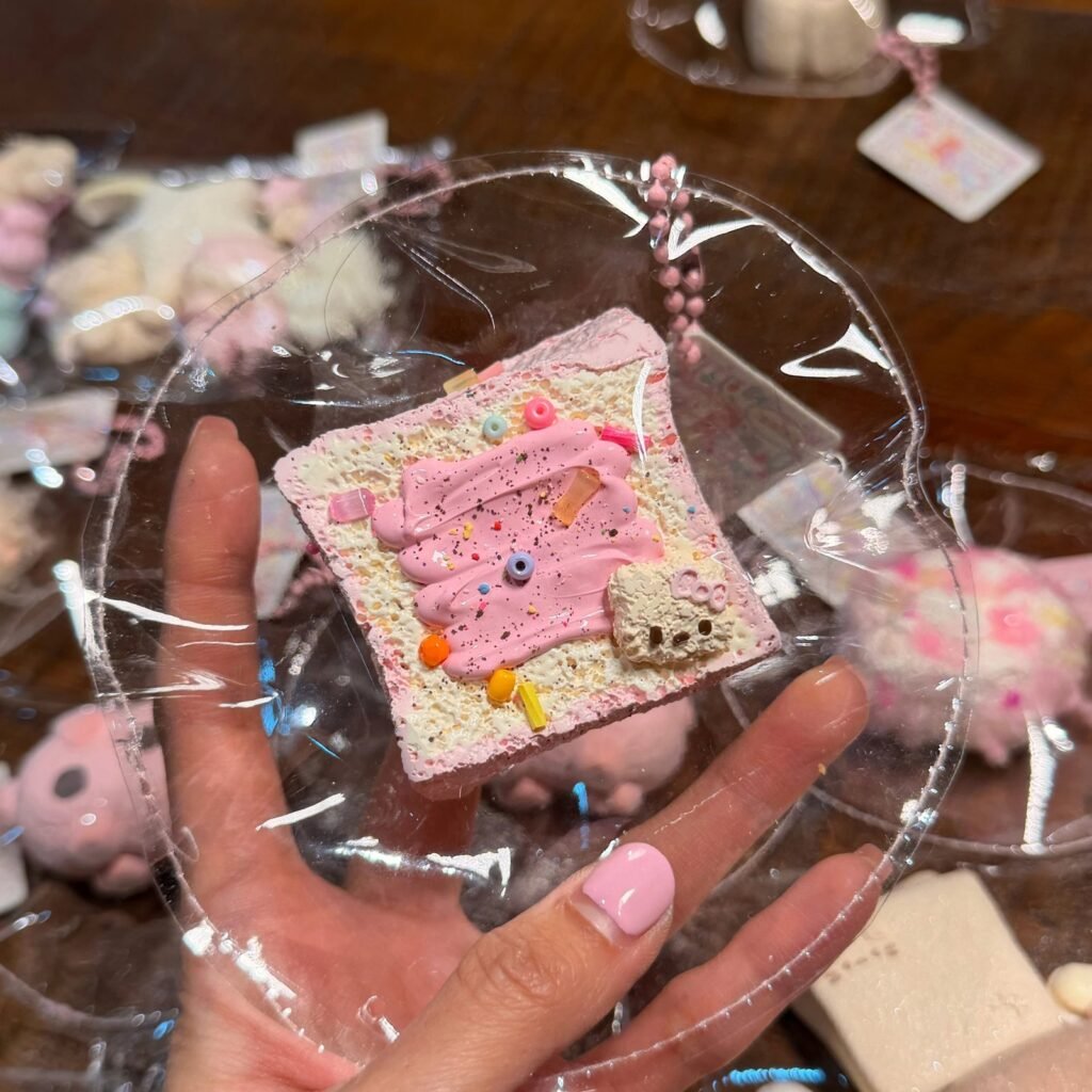 910 Kala Pink Sauce Toast Slice / KALA 粉酱吐司片