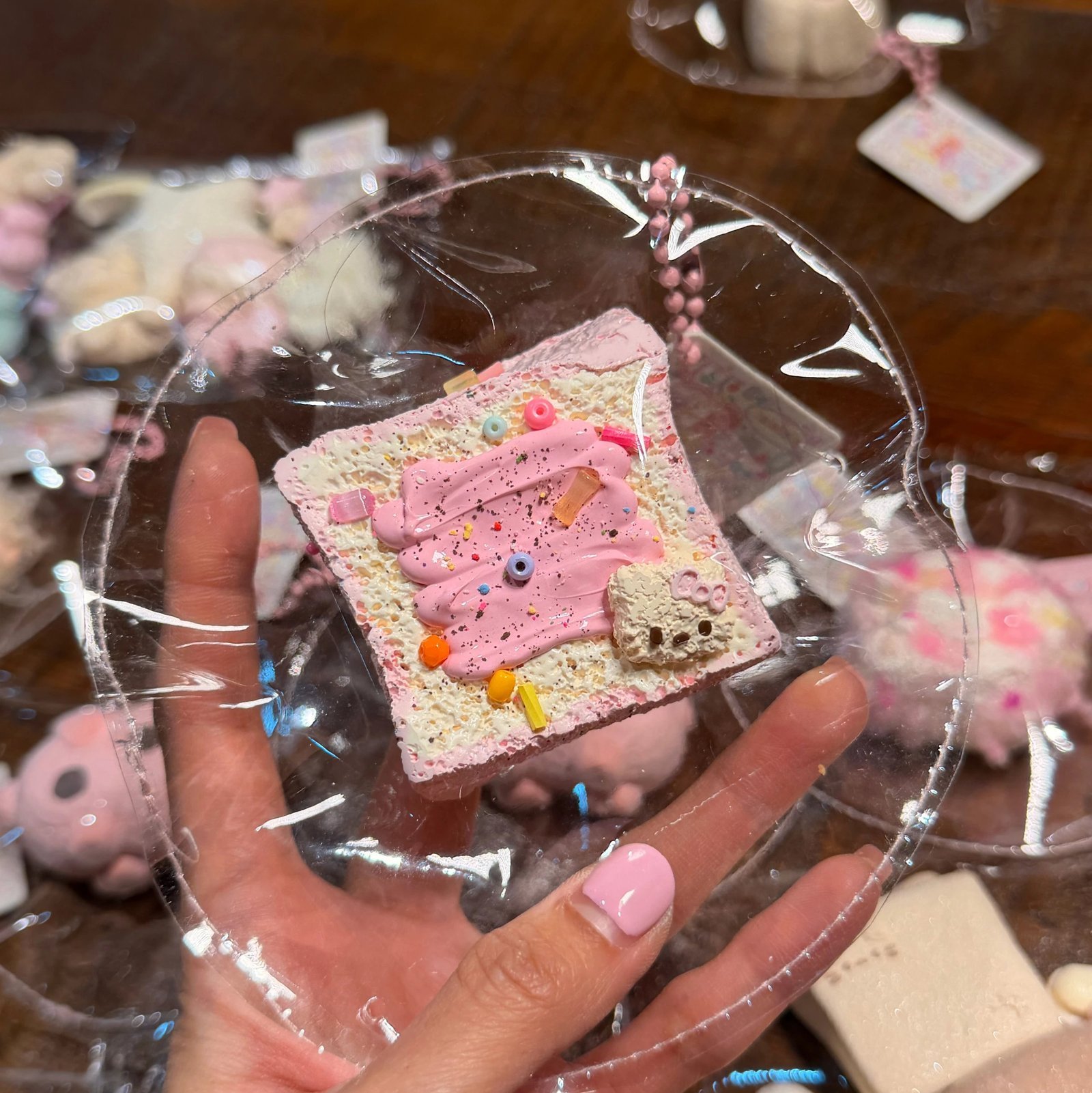 910 Kala Pink Sauce Toast Slice / KALA 粉酱吐司片