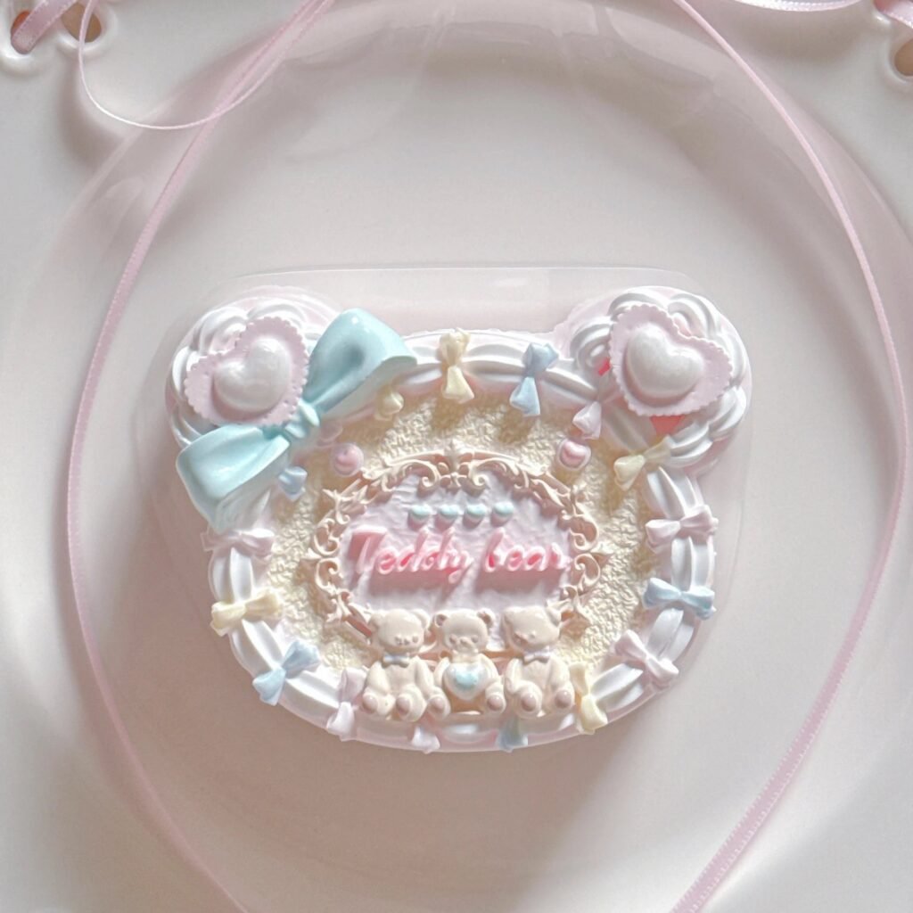 444018 Kawaii Nie Bear Head Cake / Kawaii Nie 熊头蛋糕