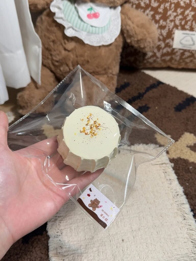 286024 Keonie Osmanthus Pudding (Cheese Clay Texture Series) / 可O捏 桂花布丁（奶酪泥触感系列）