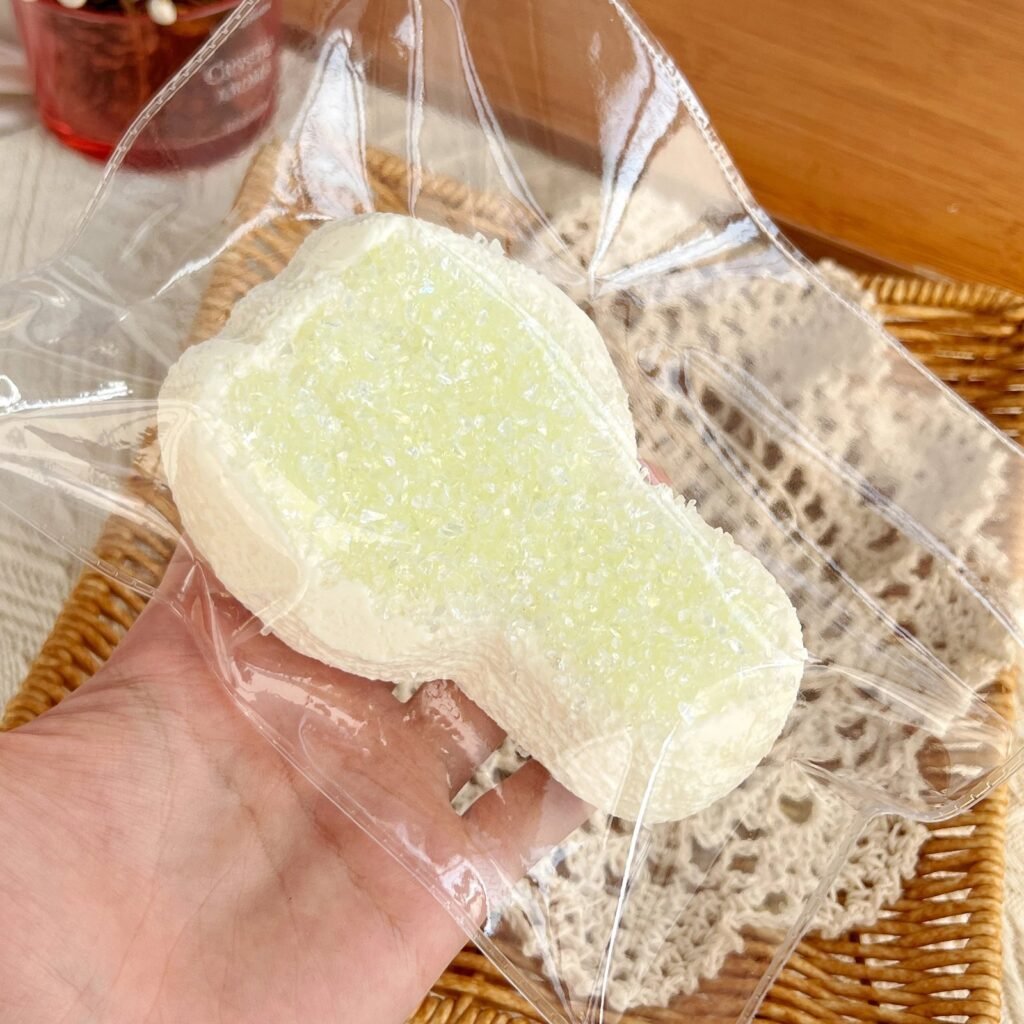 89151 Kaka Jiang Squishy Green Grape Crumble Fork (Soft Cream Paste Texture Series) / 咔咔酱捏捏 青提碎碎叉(软乳膏触感系列)