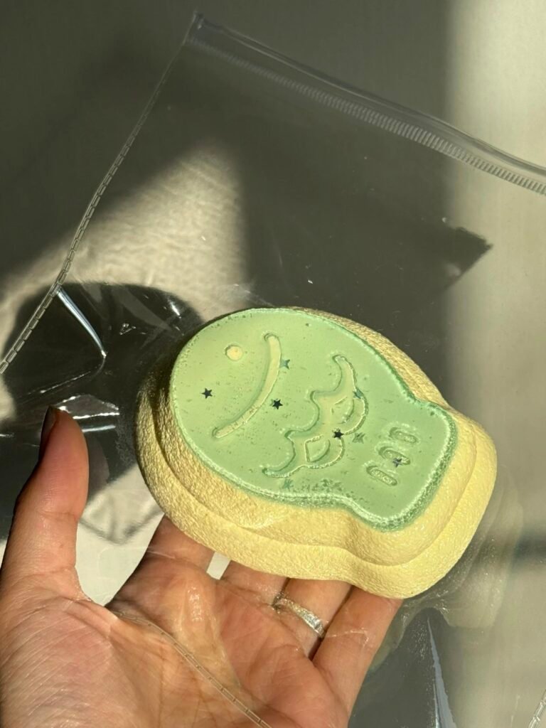 266017 Komi Keyan Taiyaki Scouring Pad (Thick Milk Clay Texture Series) / komi可盐 鲷鱼百洁布（厚奶泥触感系列）