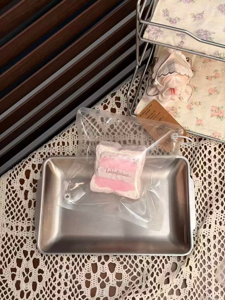 79036 LakeOfSolace Peach Toast Slice (Dry Glutinous Clay Texture Series) / LakeOfSolace 蜜桃吐司片(干糯触感系列)