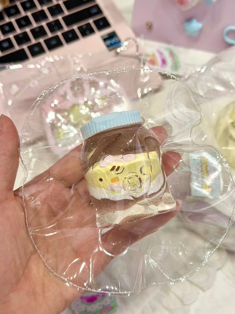 325029 Lanlan Studio Sparkling Chick Can (Watery Cream Texture Series) / Lanlan Studio 闪闪透明罐头小鸡（稀奶油触感系列）