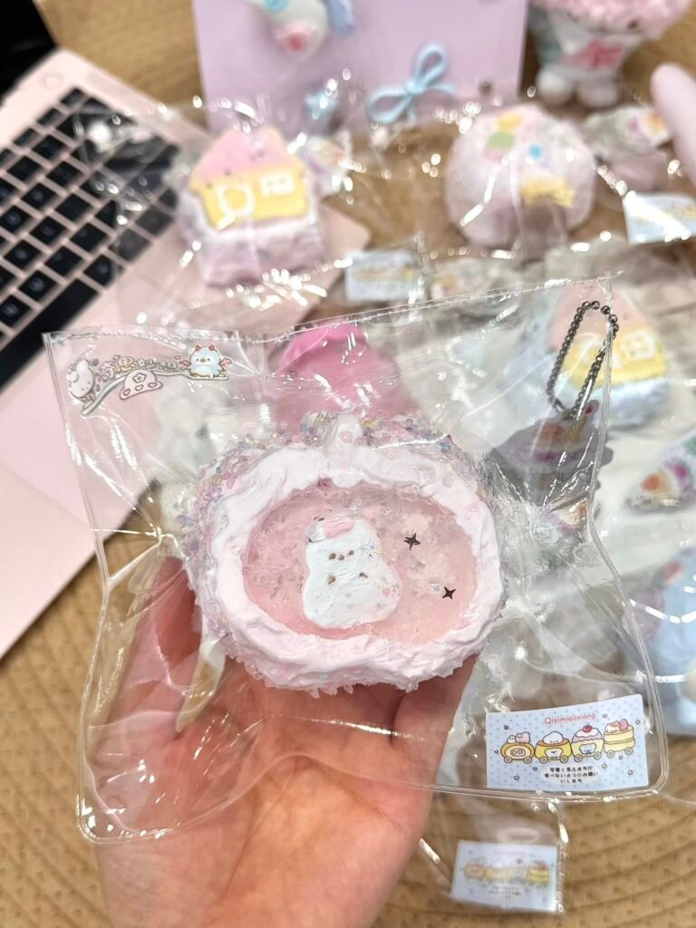 325042 Lanlan Studio Christmas Apple Snowman (Cream Clay Texture Series) / Lanlan Studio 圣诞苹果雪人（奶油泥触感系列）