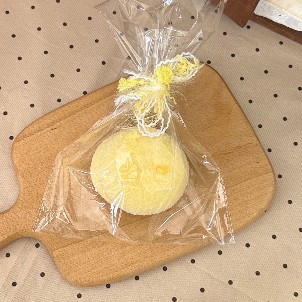 37100 LeeAnn Handmade Cheese Daifuku (Flocked Soft Clay Texture Series) / LeeAnn莉安手作 芝士大福（裹绒软泥触感系列）
