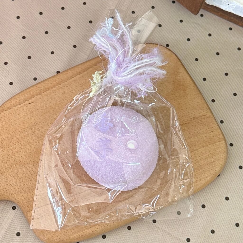 37104 LeeAnn Handmade Taro Daifuku (Flocked Soft Clay Texture Series) / LeeAnn莉安手作 芋泥大福（裹绒软泥触感系列）