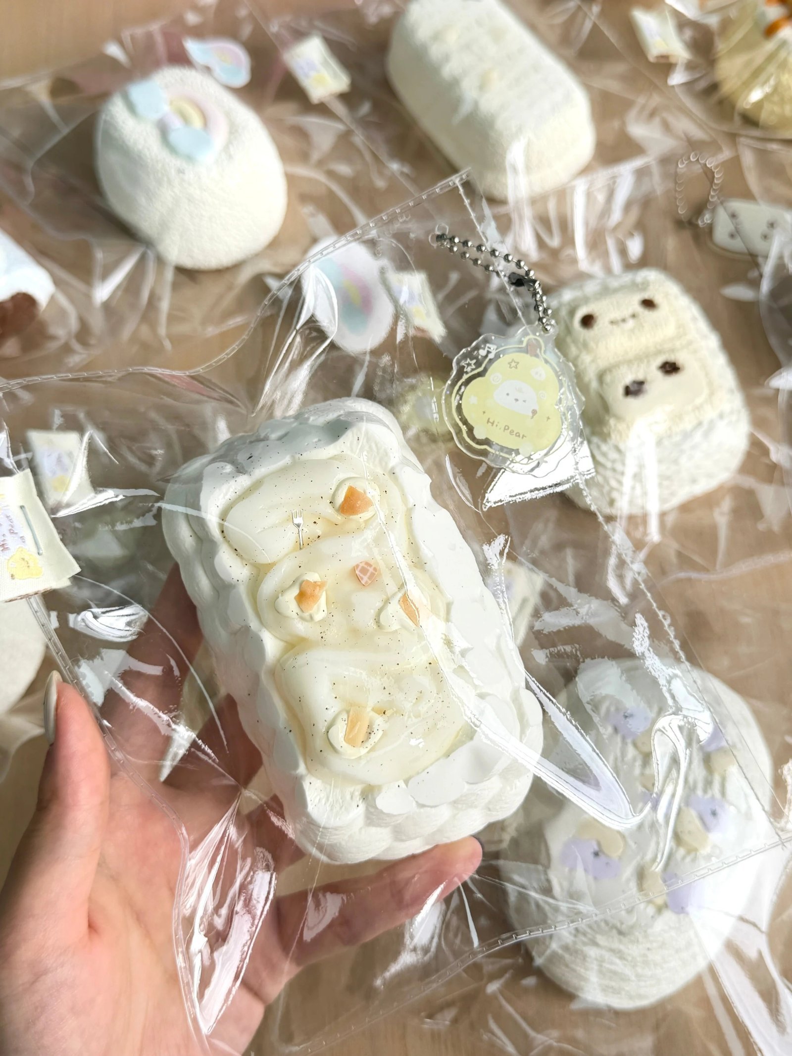 517002 Lihao Gaoxiao Coconut Milk Butter Cookie (Baked Pure Clay Texture Series) / 梨好糕笑·捏捏 椰乳白脱饼干(纯泥烤箱触感系列)