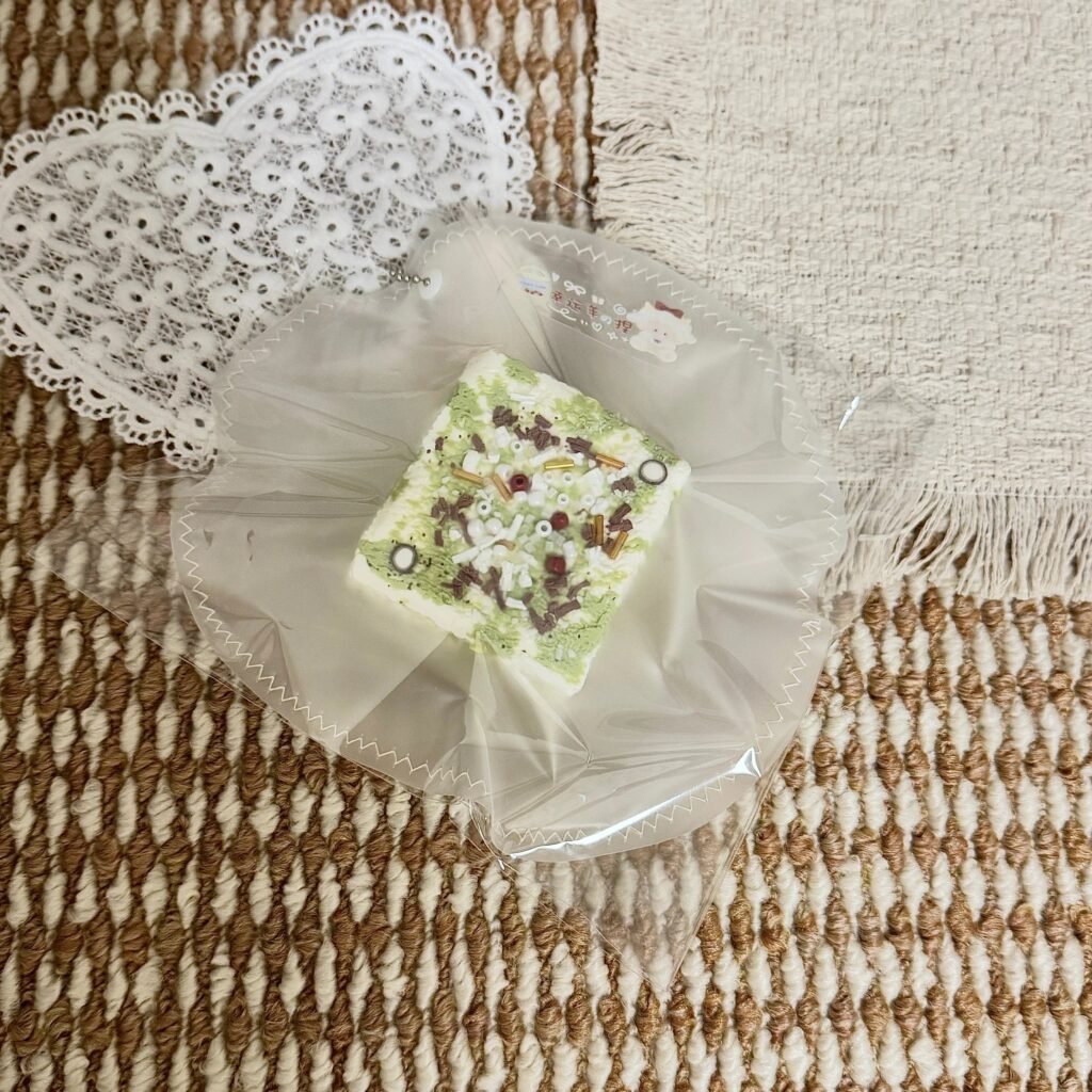 415025 Lucky Sheep Young Coconut Square Toast (Soft Clay Texture Series) / 幸运羊 青椰方吐司(软泥触感系列)