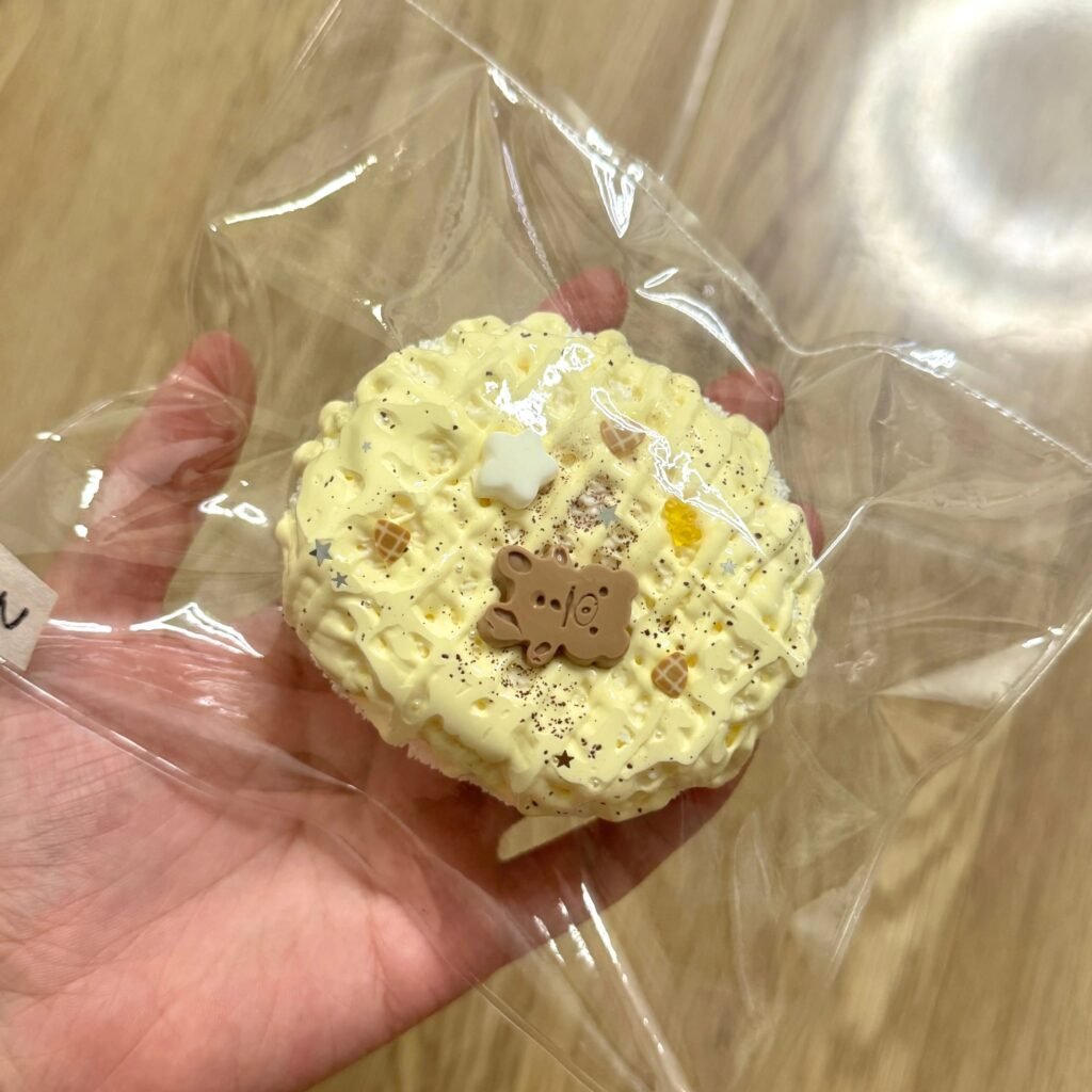 415034 Lucky Sheep Cheese Bear Senbei - Cosmetic Defect (Light Cream Texture Series) / 幸运羊 芝士小熊仙贝(瑕疵)(轻奶油触感系列)