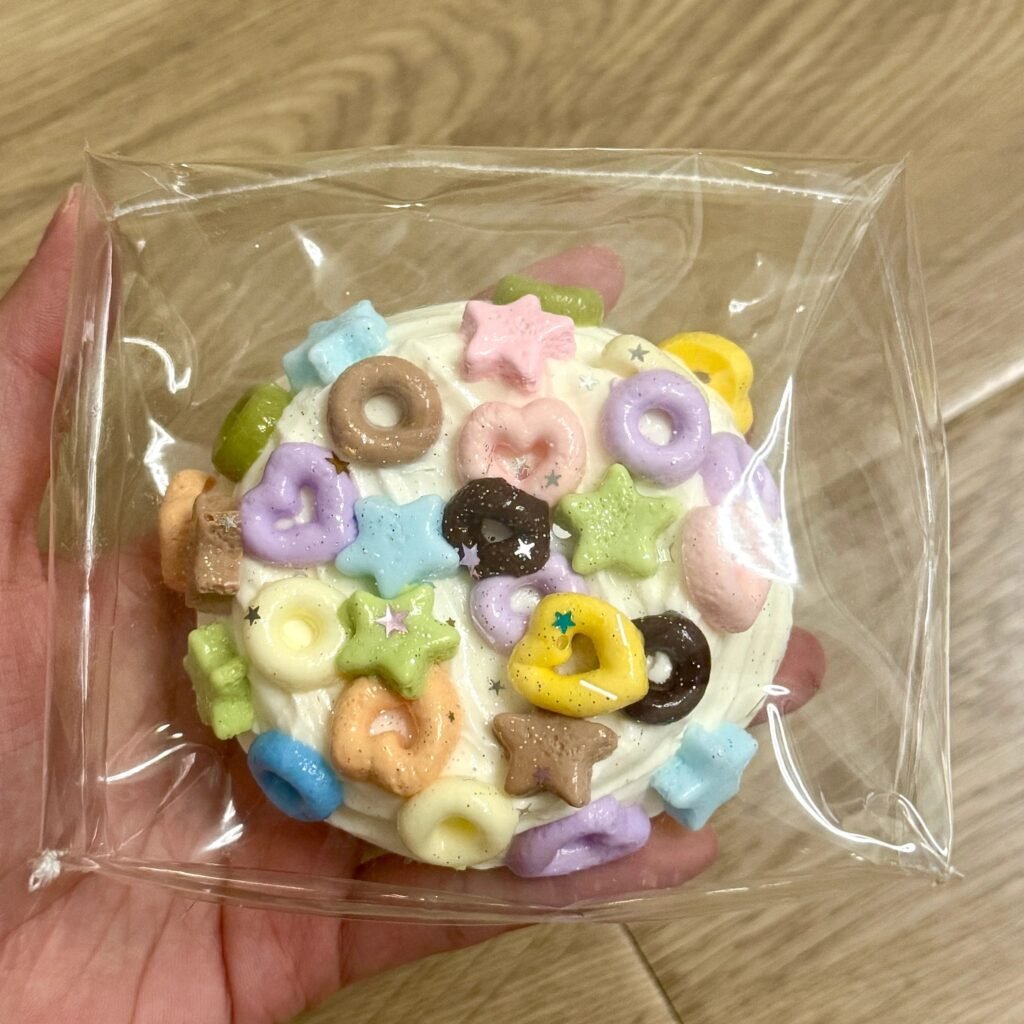 415050 Lucky Sheep Colorful Frosted Cake - Cosmetic Defect (Watery Cream Texture Series) / 幸运羊 缤纷抹面蛋糕(瑕疵)(稀奶油触感系列)