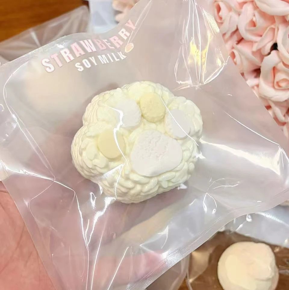 113025 Linli Grape Rice Ball Cat Paw (Cheese Clay Texture Series) / 林里葡萄 饭团猫爪(乳酪泥触感系列)