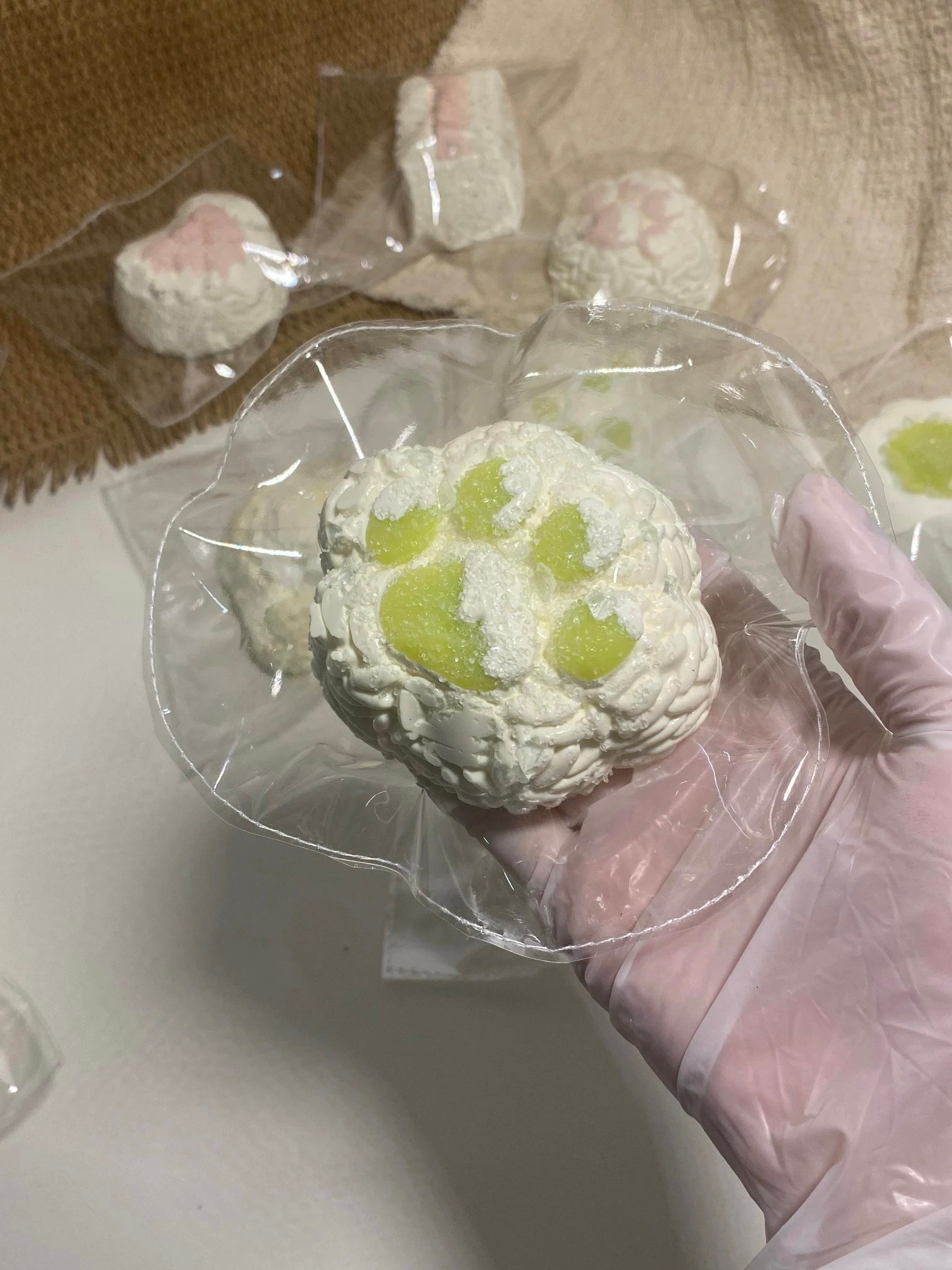 353012 Liaoli Shu Shifu Green Grape Gummy Cat Paw 2.0 / 料理鼠师傅 青提软糖猫爪2.0
