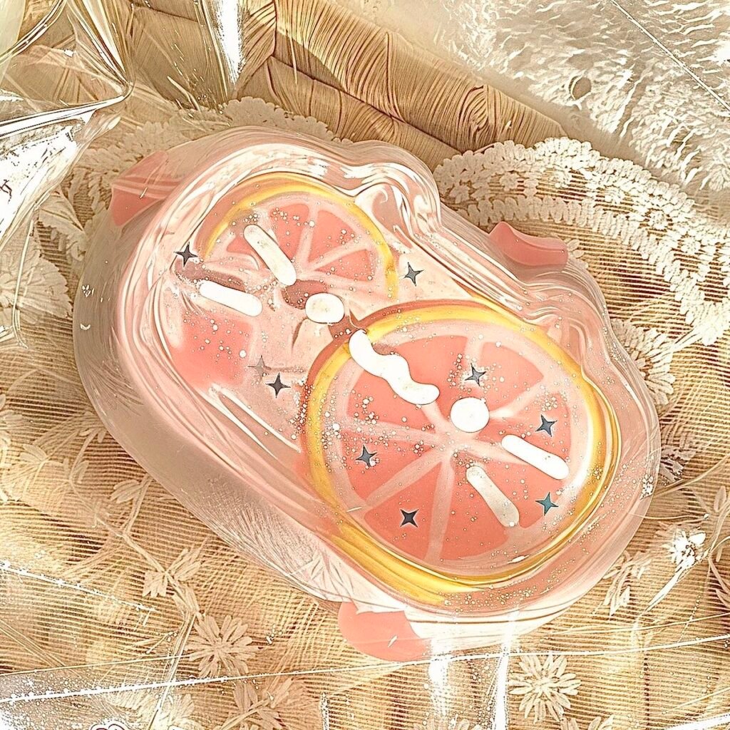 97024 Luluoluo Grapefruit Cat (Whipped Cream Texture Series) / 露酪酪 红柚猫猫（绵奶油触感系列）