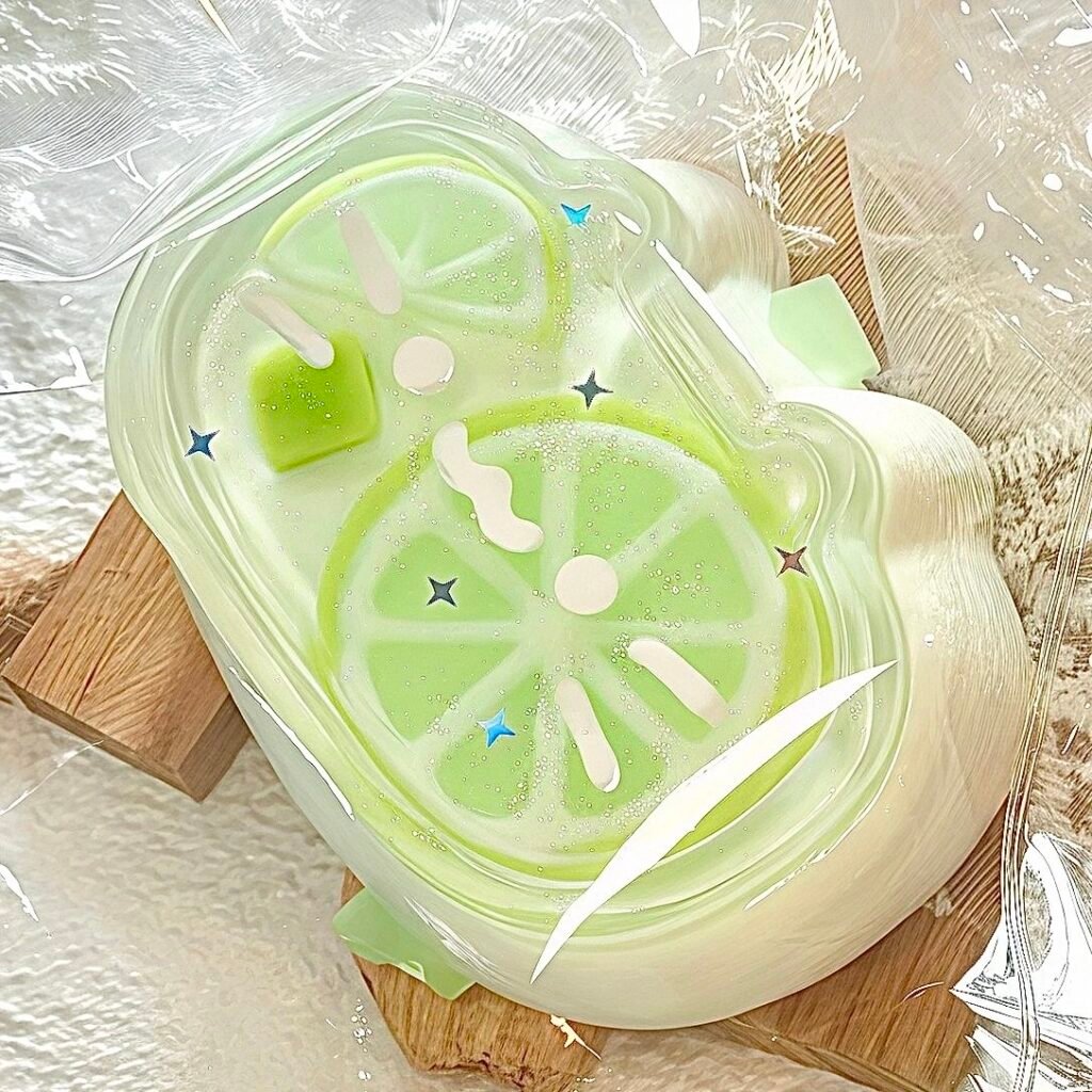 97026 Luluoluo Lime Cat (Whipped Cream Texture Series) / 露酪酪 青柠猫猫（绵奶油触感系列）