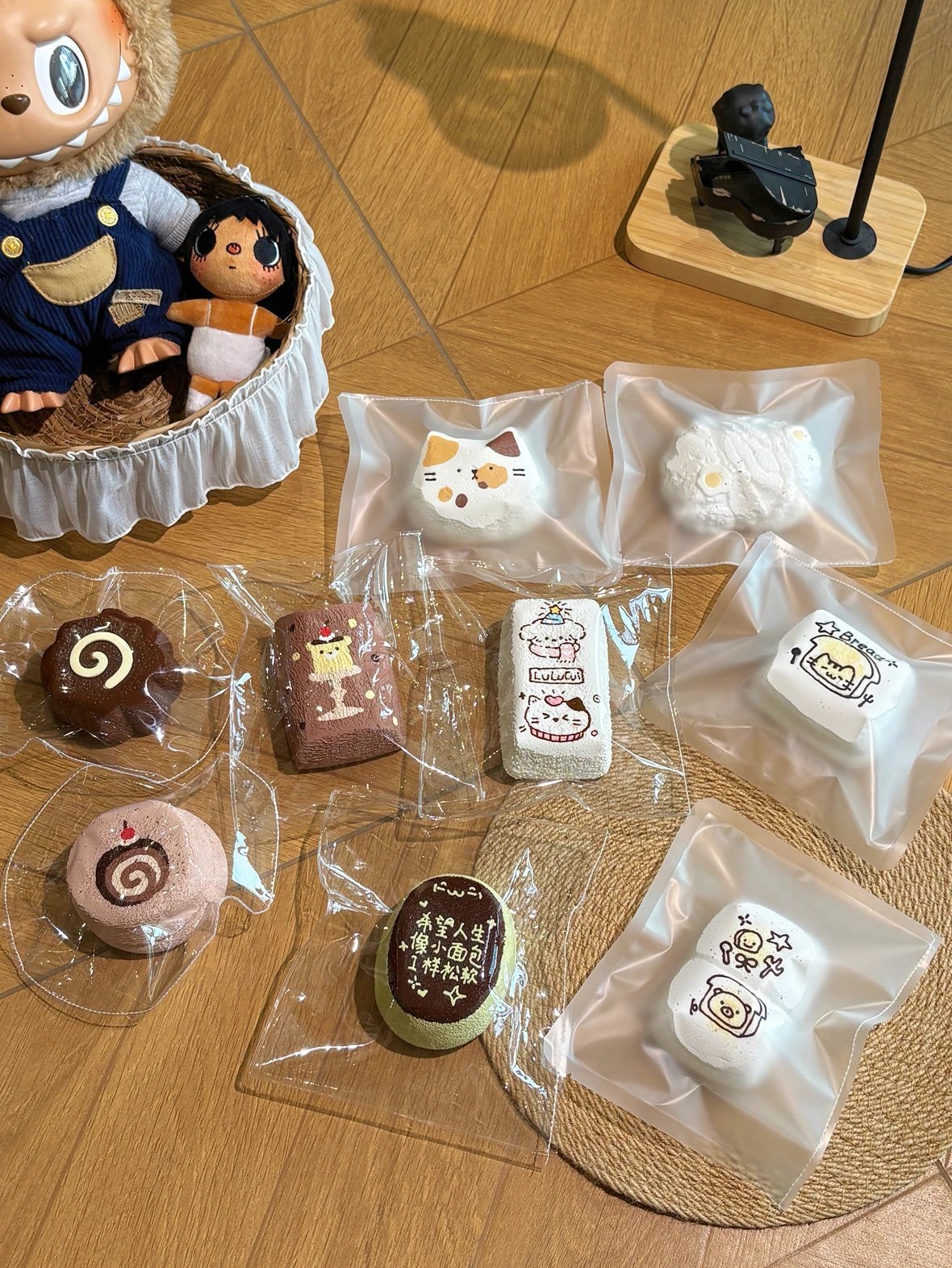 193012 Luyao Studio Pudding Candlestick Marshmallow / 璐瑶studio 布丁烛台棉花糖
