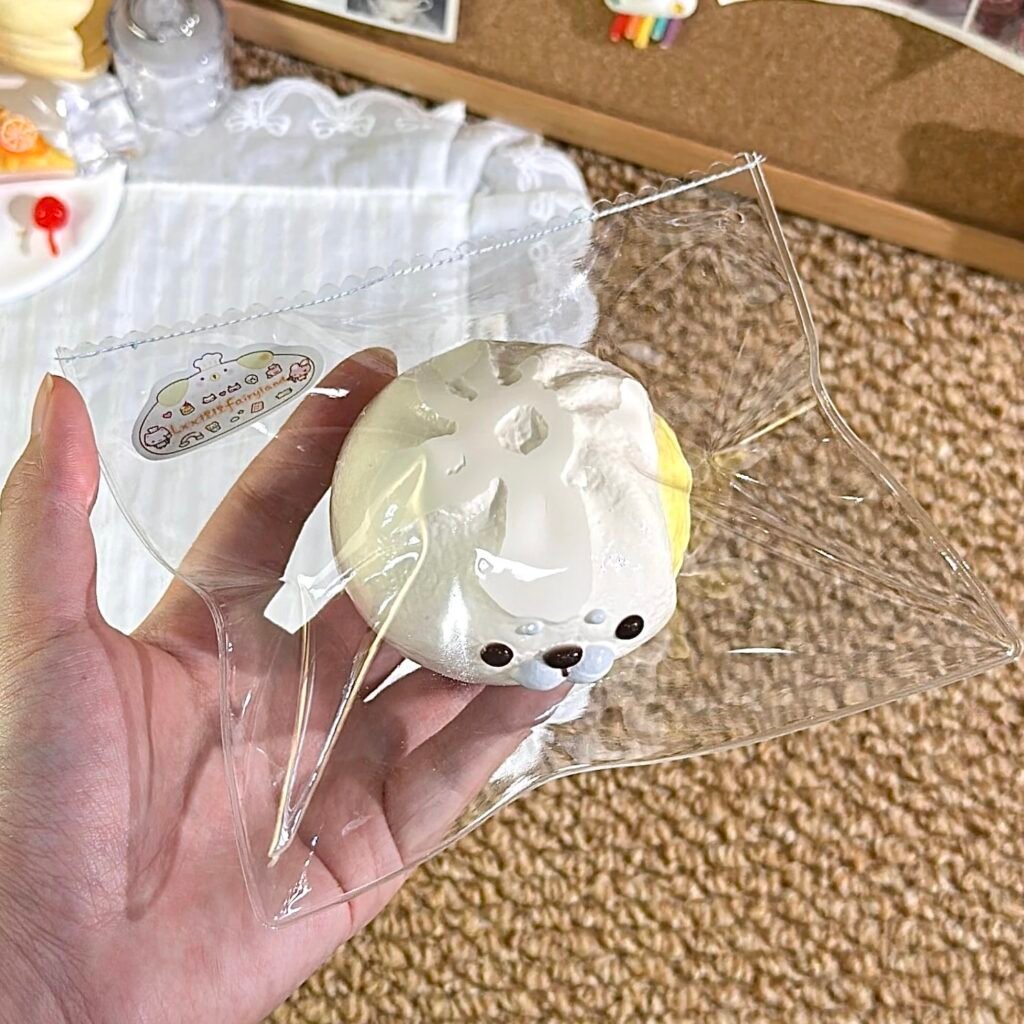 83047 Lxx Fairyland Open-Fill Seal Custard Bun (Cotton Cream Texture Series) / Lxx捏捏fairyland 露馅海豹奶黄包（绵奶油触感系列）