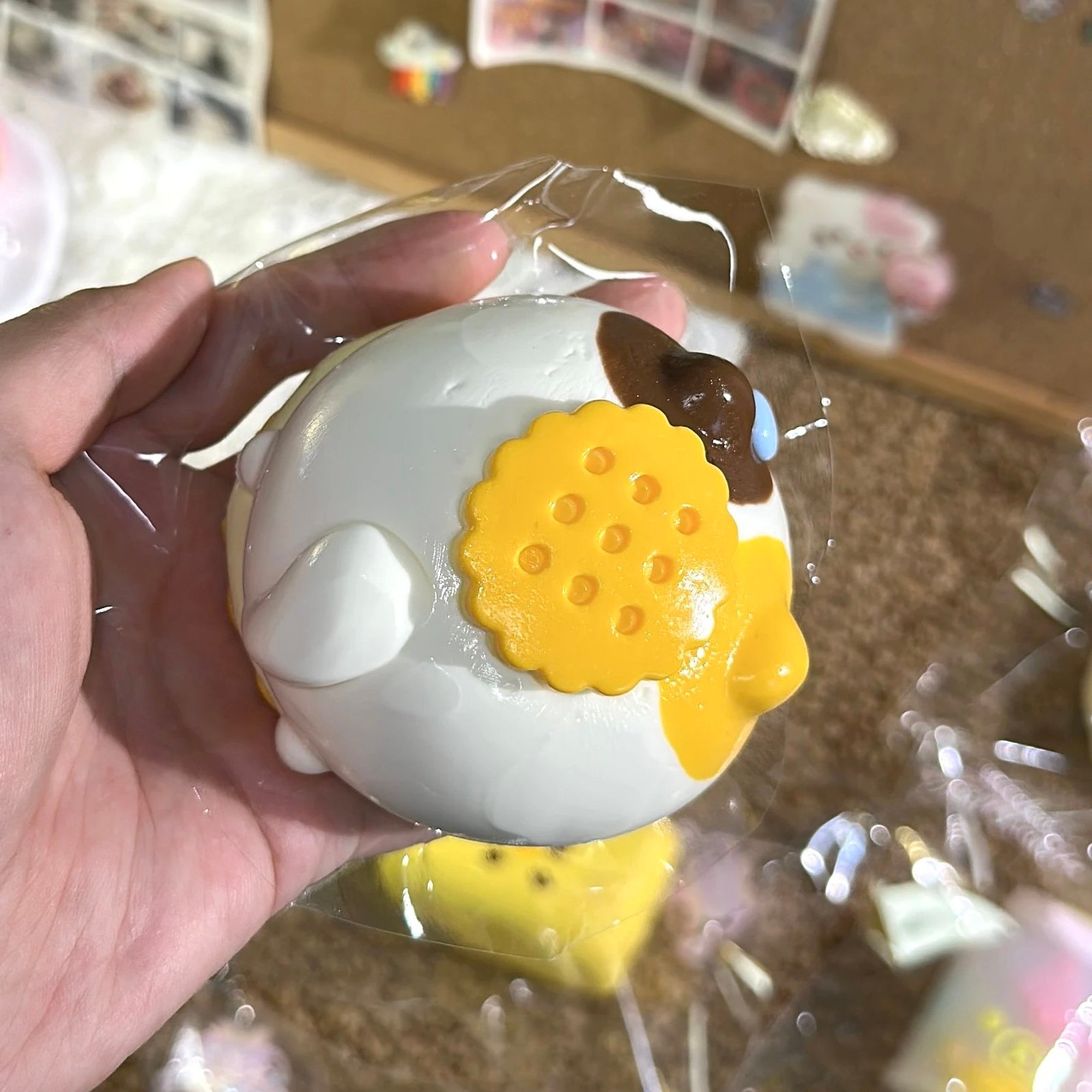 83052 Lxx Fairyland Sandwich Kitty - Top Demolding Flaw (Cotton Cream Texture Series) / Lxx捏捏fairyland 夹心猫·顶部脱模瑕疵(绵奶油触感系列)