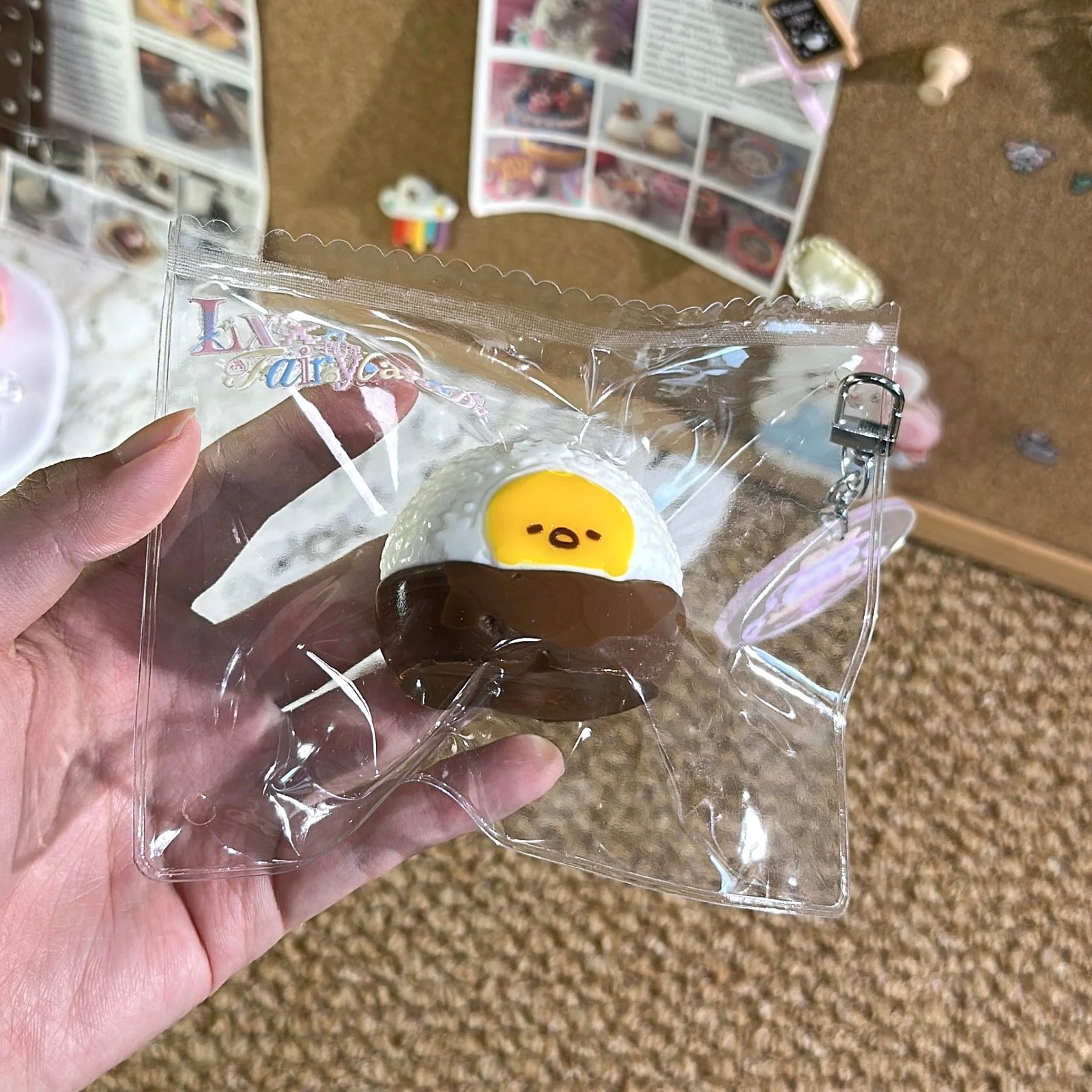 83063 Lxx Fairyland Rice and Egg Bowl - Bowl Demolding Flaw / Lxx捏捏fairyland 米饭蛋·碗部脱模瑕疵