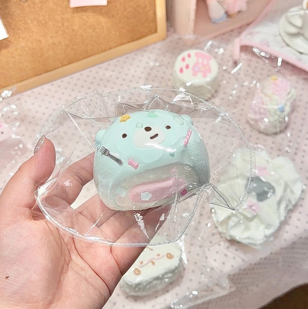150029 LyingLamb Bear Snow Skin Mochi (Sticky Clay Texture Series) / 躺躺小羊 小熊雪媚娘（黏糊泥触感系列）